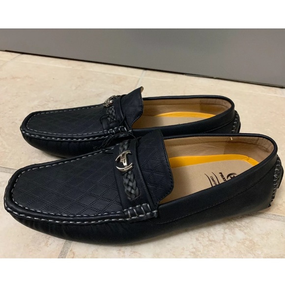 PHATFARM Men’s CASUAL SHOES Loafers Black sz 8.5 - Picture 1 of 6